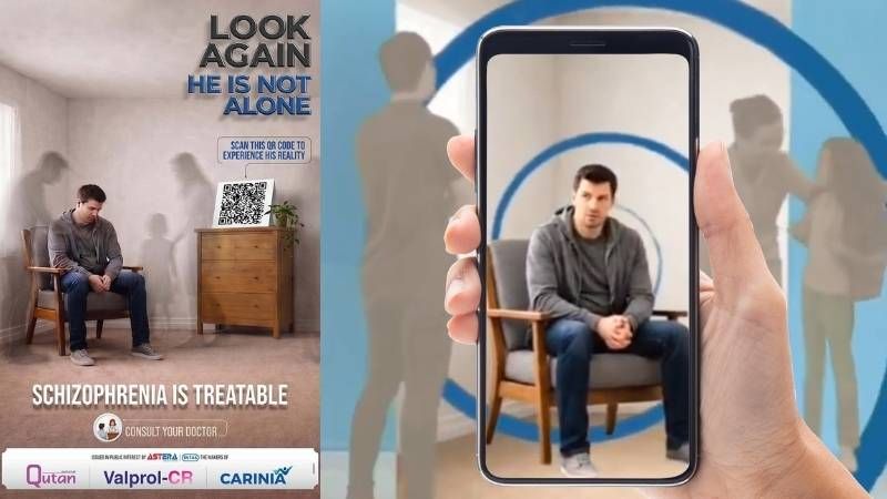 Schizophrenia Awareness AR Experience