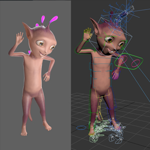 Character Modeling & Animation